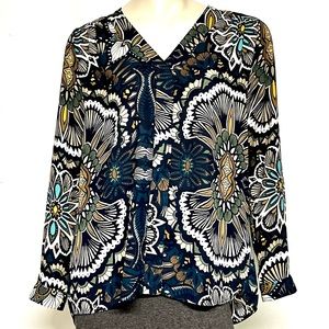 H&M stained glass top